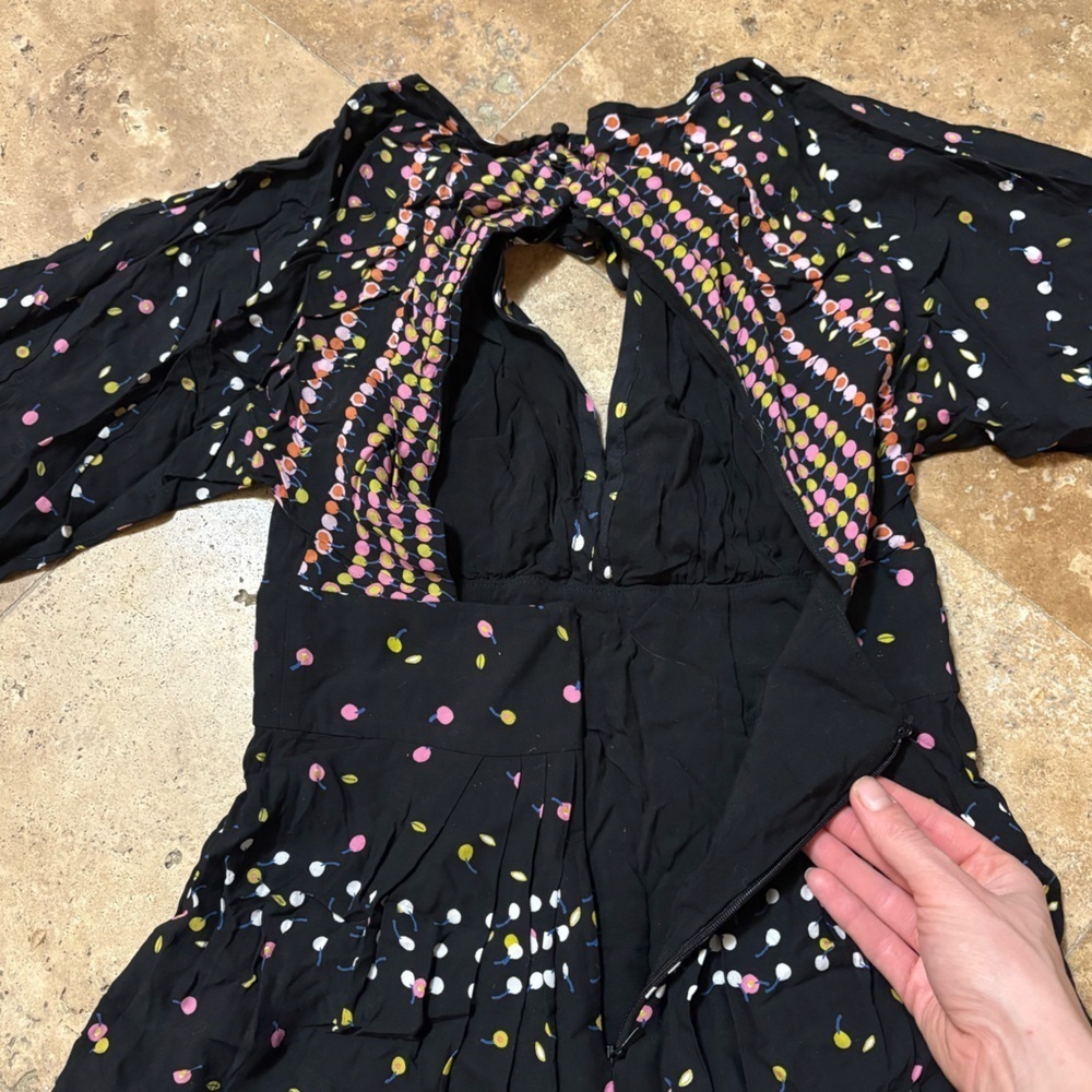 FREE PEOPLE “Coryn” mini dress in multi-color - Picture 8 of 10